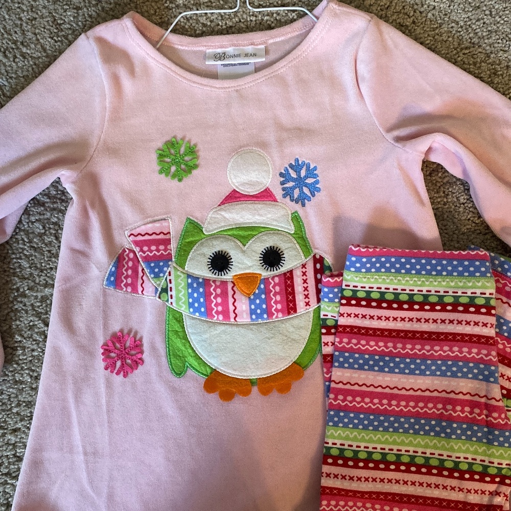 Little Girl Winter Matching Outfit Size 4t